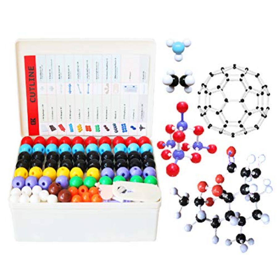 Chemistry Set Beginner - Chemie-Molekülmodell-Set mit 444 Teilen, Schüler- oder