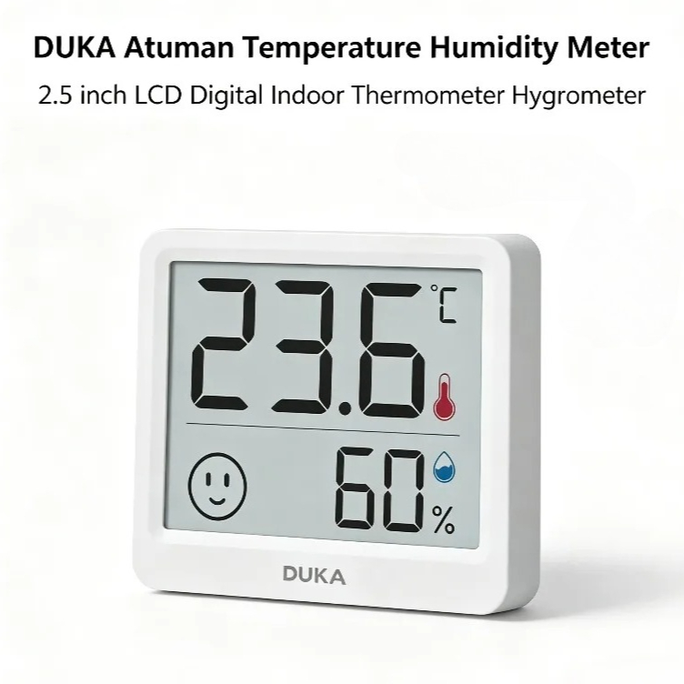 Weather Station Indoor - DUKA Atuman 2,5 Zoll LCD Elektronisches