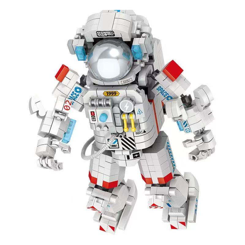 Solar System Orrery - Raum Luftfahrt Astronaut Sonnenblumenstrauß Modell Bausteine