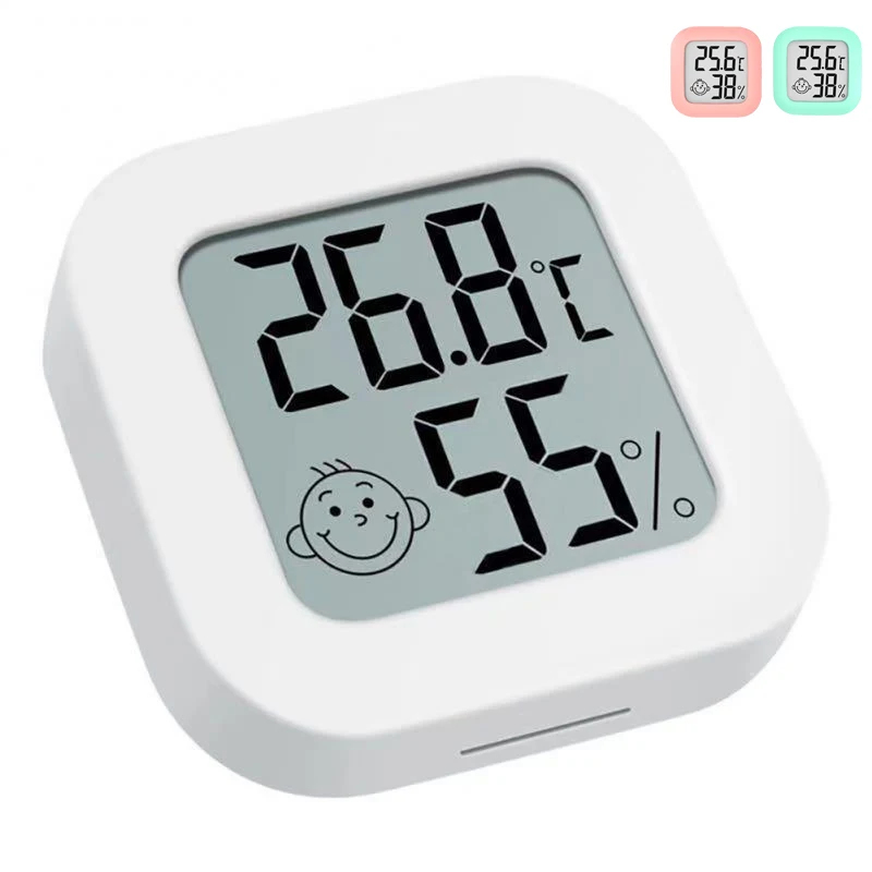 Weather Station Indoor - LCD-Digital-Thermometer-Hygrometer für Innenräume, elektronisches Temperatur- und