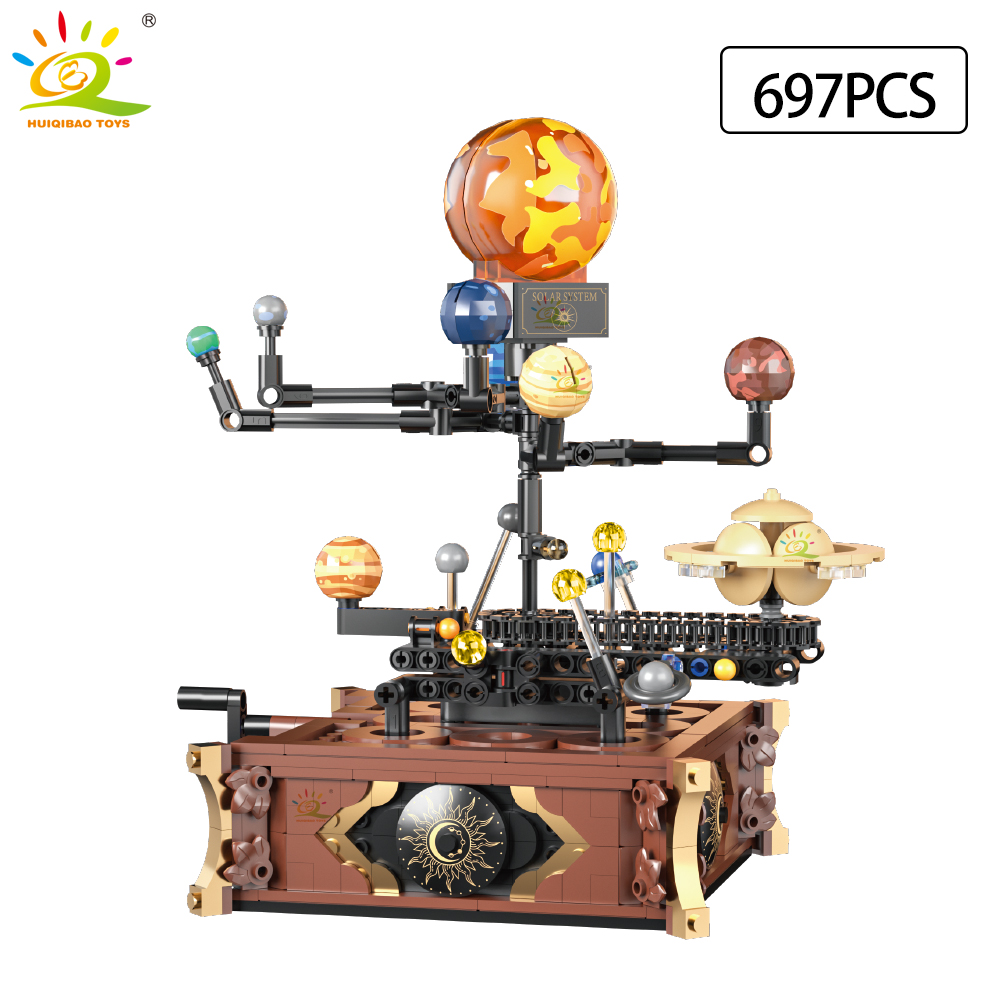 HUIQIBAO MOC Raum Sonnensystem – Solar System Orrery Bewertung und Preis