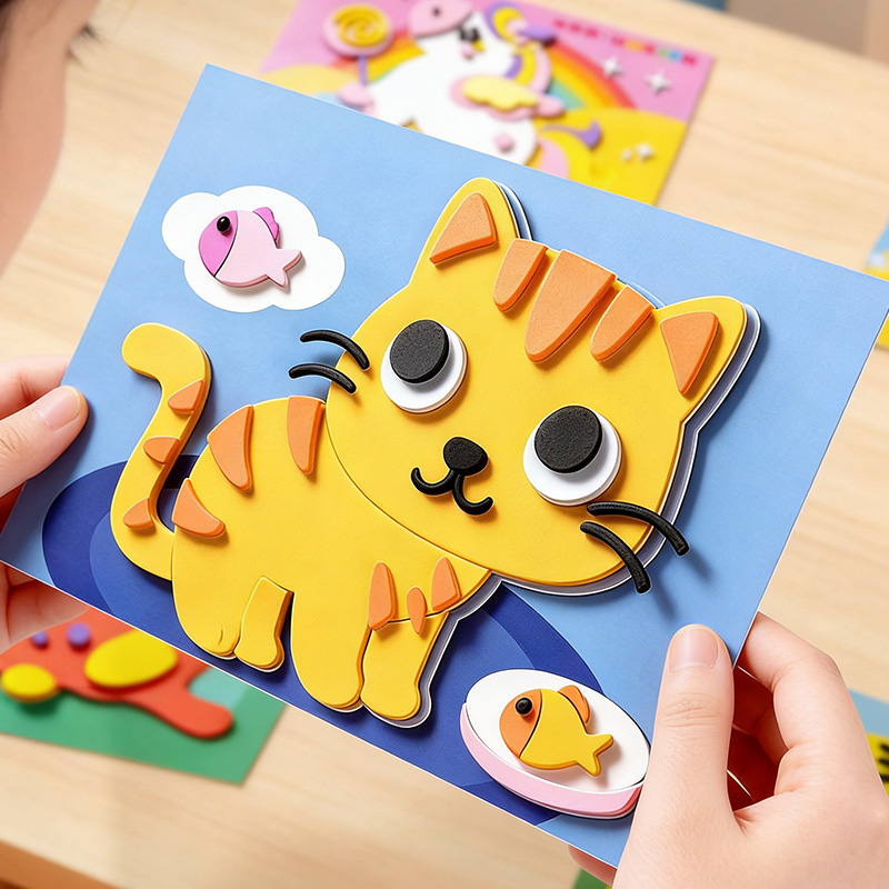 3D-Aufkleber für Kinder, 10 Zu – Science Project Diy Bewertung und Preis