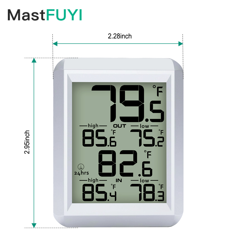 MASTFUYI Digitales Thermometer – Weather Station Indoor Bewertung und Preis