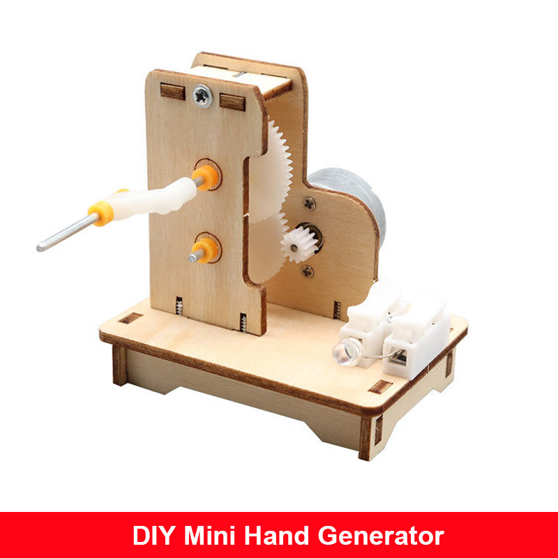 DIY Mini Handgenerator DIY Wis – Science Project Diy Bewertung und Preis