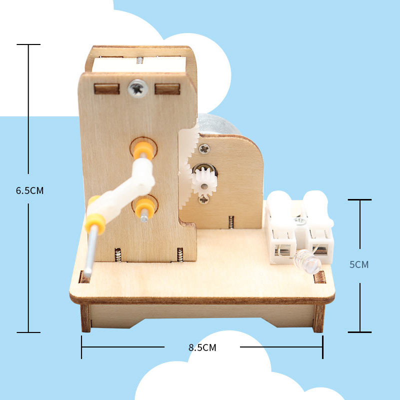 DIY Mini Handgenerator DIY Wis – Science Project Diy Bewertung und Preis