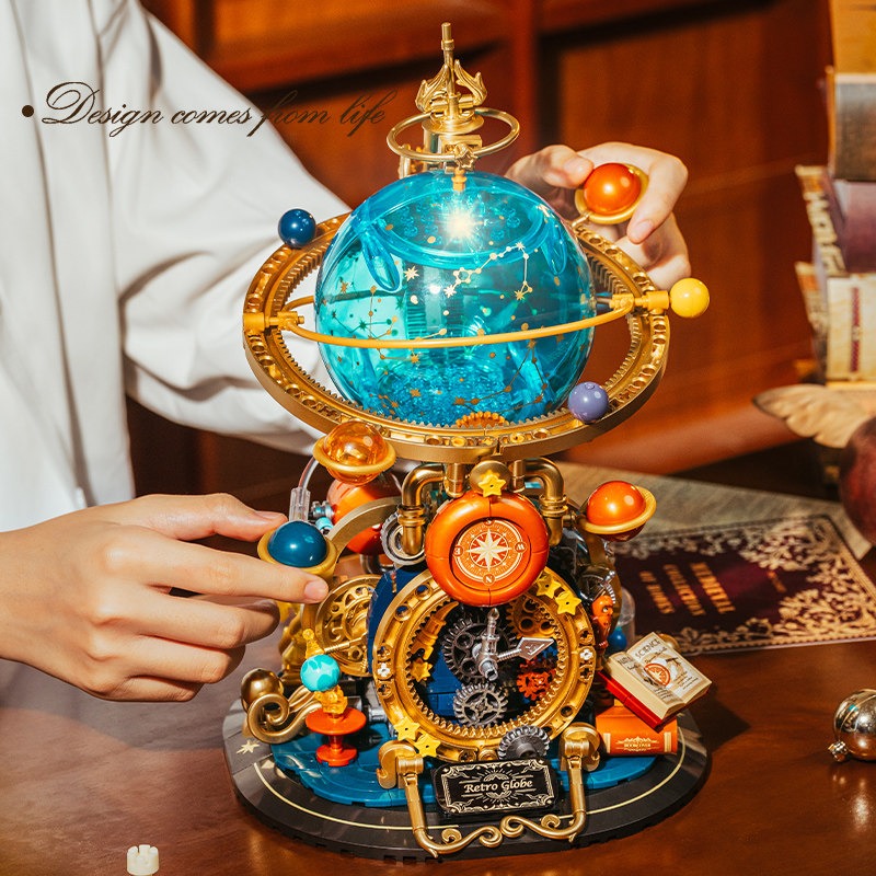 Retro Rotierendes Erdmodell Ba – Solar System Orrery Bewertung und Preis