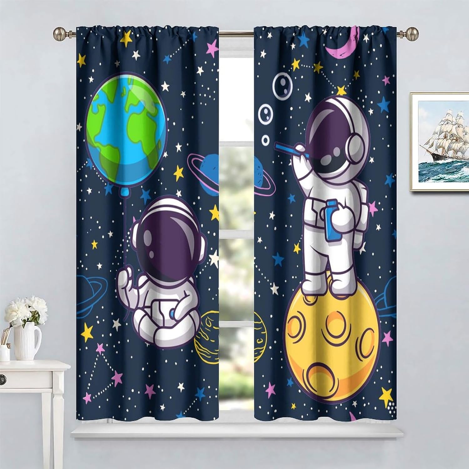 Weltraum-Astronauten-Galaxie-V – Science Nursery Bewertung und Preis