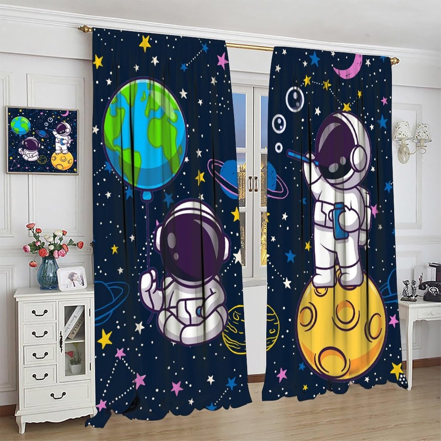 Weltraum-Astronauten-Galaxie-V – Science Nursery Bewertung und Preis