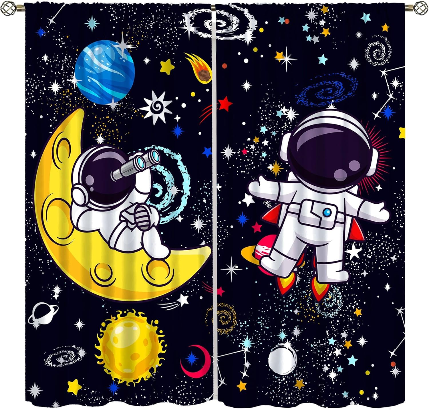 Galaxy Science Vorhang-Dekorat – Science Nursery Bewertung und Preis