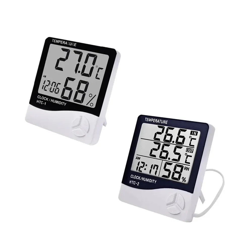 Digitales LCD-Thermometer und  – Weather Station Indoor Bewertung und Preis