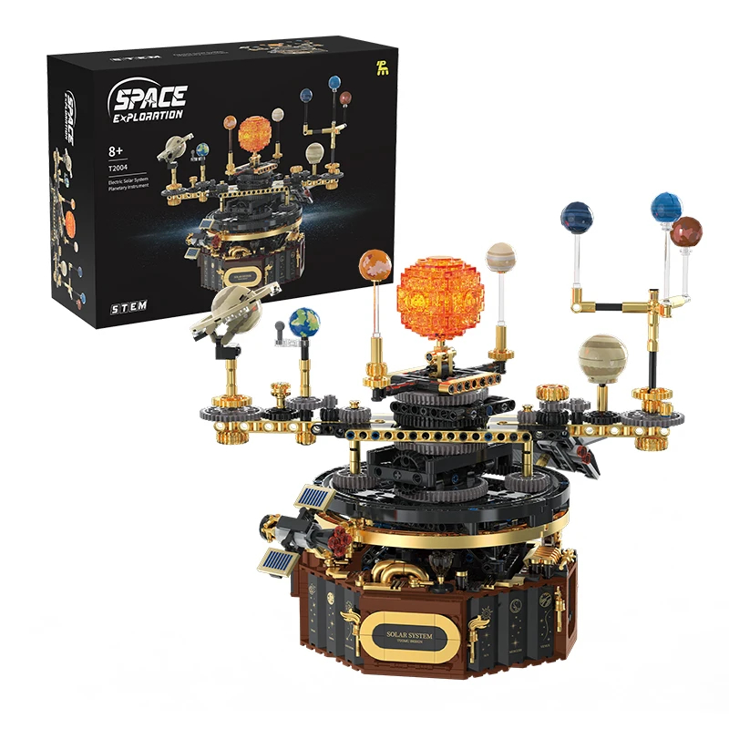 1098-teiliges Technisches Sonn – Solar System Orrery Bewertung und Preis