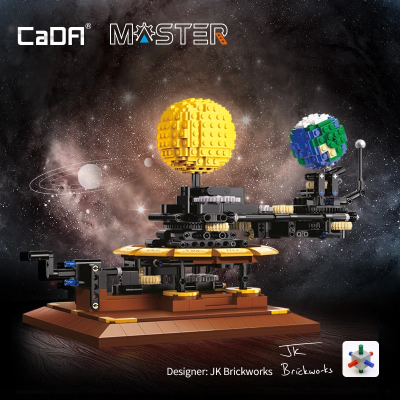 865 Stücke MOC Stadt Sonnensys – Solar System Orrery Bewertung und Preis