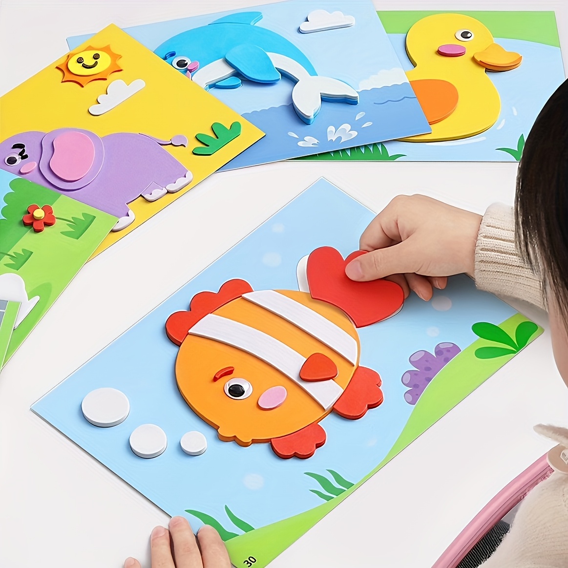 3D-Aufkleber für Kinder, Einwe – Science Project Diy Bewertung und Preis