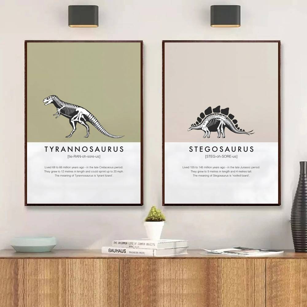 Dinosaurier-Skelett-Poster, Di – Science Nursery Bewertung und Preis